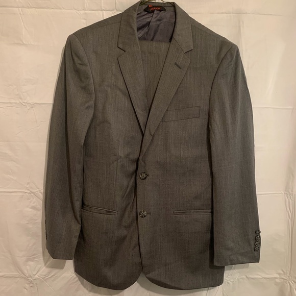 Other - Gray 2-Piece Suit - Mens